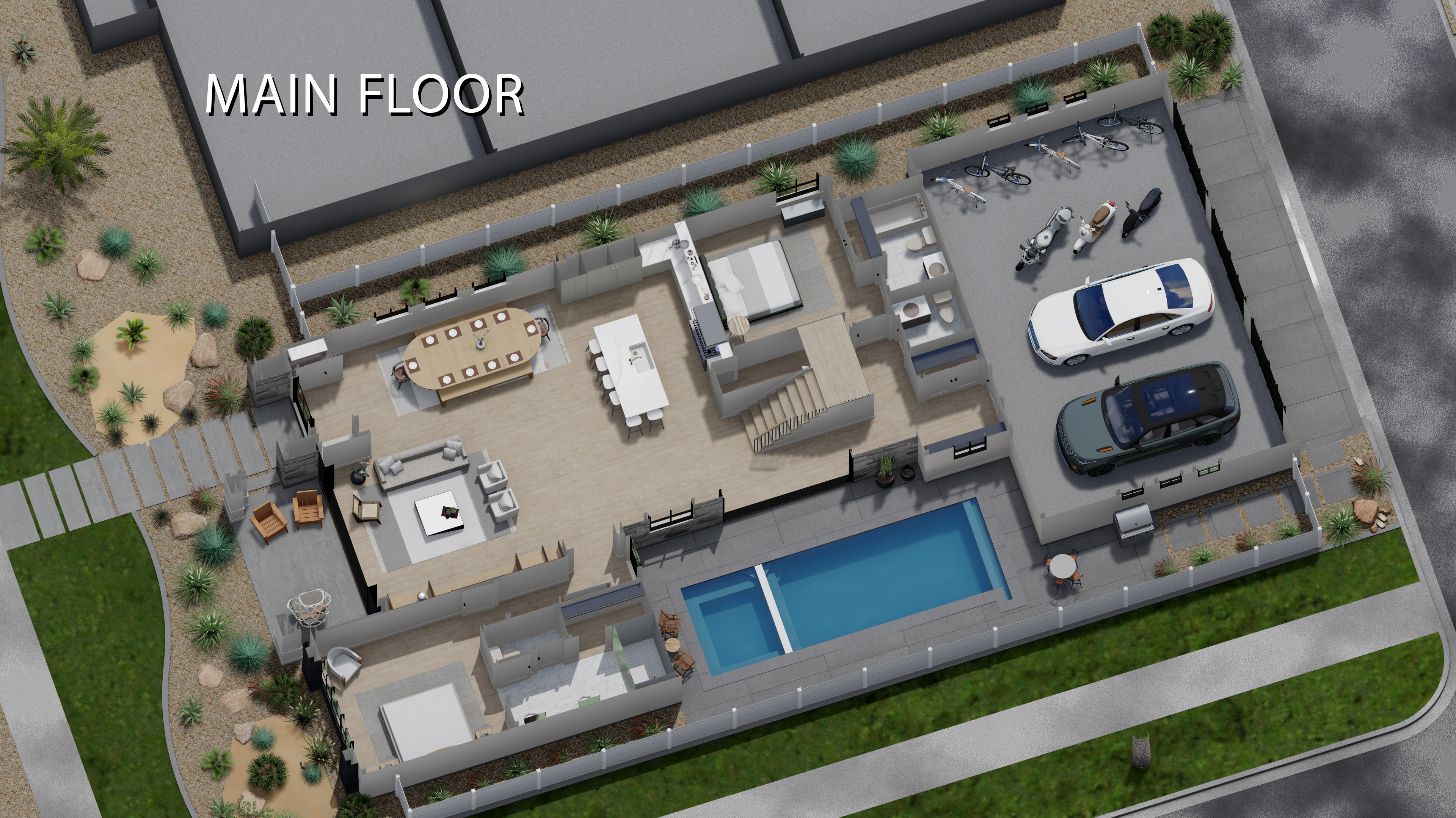 Cyan Heights - Interior 3